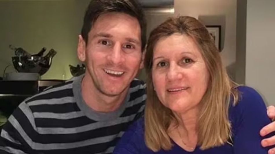 Lionel Messi y Celia Cuccittini