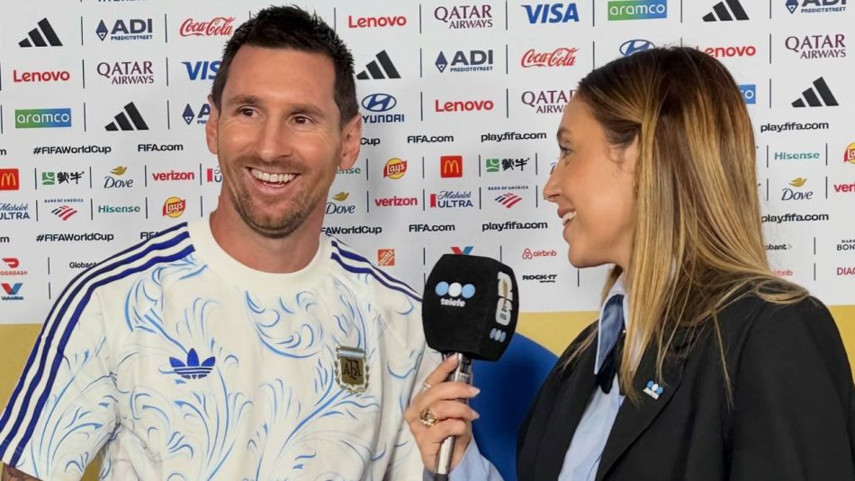 Lionel Messi y Sofi Martínez