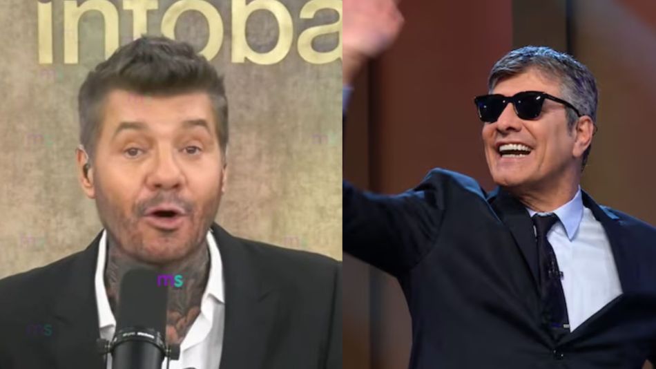 Marcelo Tinelli y Mario Pergolini