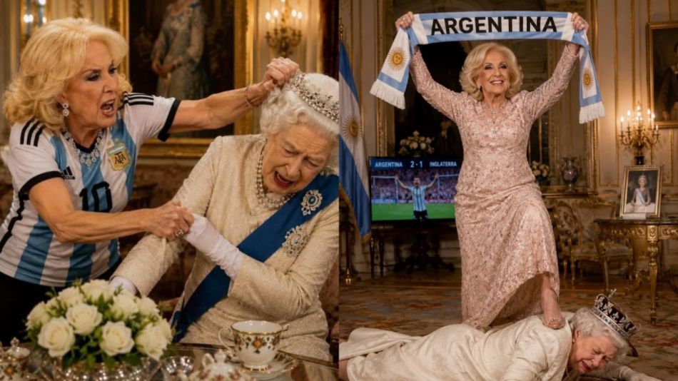 Mirtha Legrand vs La Reina Isabel