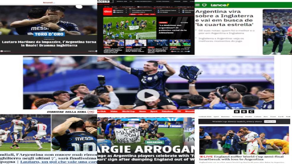 Portada diarios internacionales