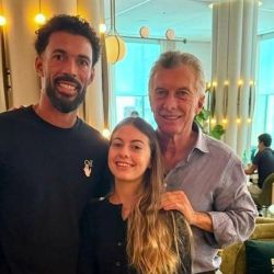 Vozinha y Macri | Foto:CEDOC