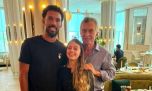  Macri coincidió con Vozinha, el arquero de Cabo Verde, antes de la final