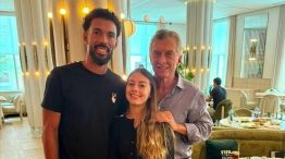 Mauricio Macri y Vozinha