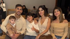 Victoria, Lautaro y Gio, los hijos de Leandro Paredes, viajaron a Nueva York: "Un último pasito"