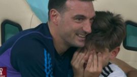 Así están Ian y Noah, los hijos de Lionel Scaloni y Elisa Montero