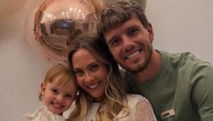 Giovani Lo Celso y Magui Alcacer