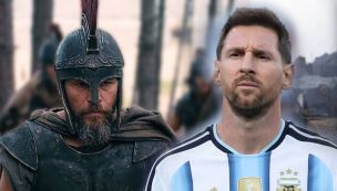 Matt Damon y Lionel Messi