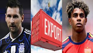 Messi, contenedores de exportación y Lamine yamal 17072026
