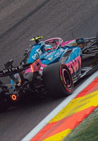 Franco Colapinto en el GP Bélgica
