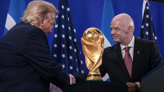 Trump saludó a Chiqui Tapia 17072026