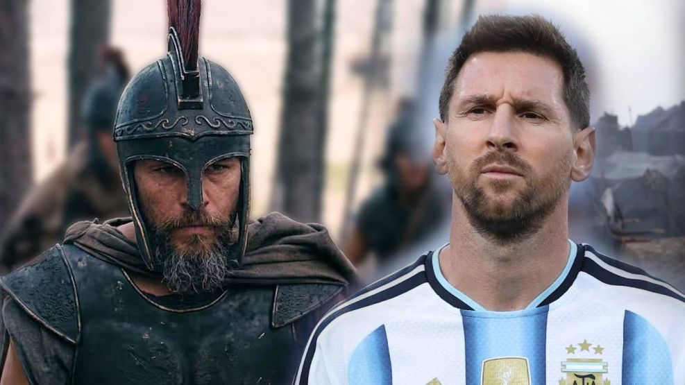 Matt Damon y Lionel Messi
