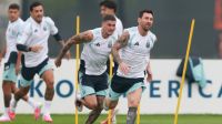 Argentina se entrenó en Nueva Jersey