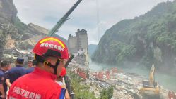 Deslizamiento montaña en China