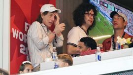 Noel Gallagher, Mick Jagger, Brad Pitt, Paris Hilton y otros famosos, en el Mundial