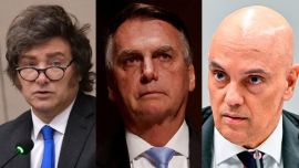 No habrá foto Milei-Jair Bolsonaro: el implacable Alexandre de Moraes prohibió esa visita