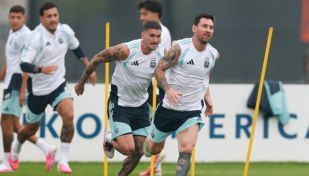Argentina se entrenó en Nueva Jersey