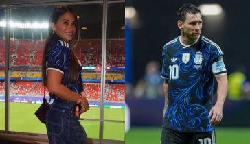 Antonela Roccuzzo y Lionel Messi