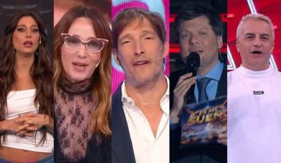 Sol Pérez, Verónica Lozano, Iván de Pineda, Guido Kaczka y Ángel de Brito