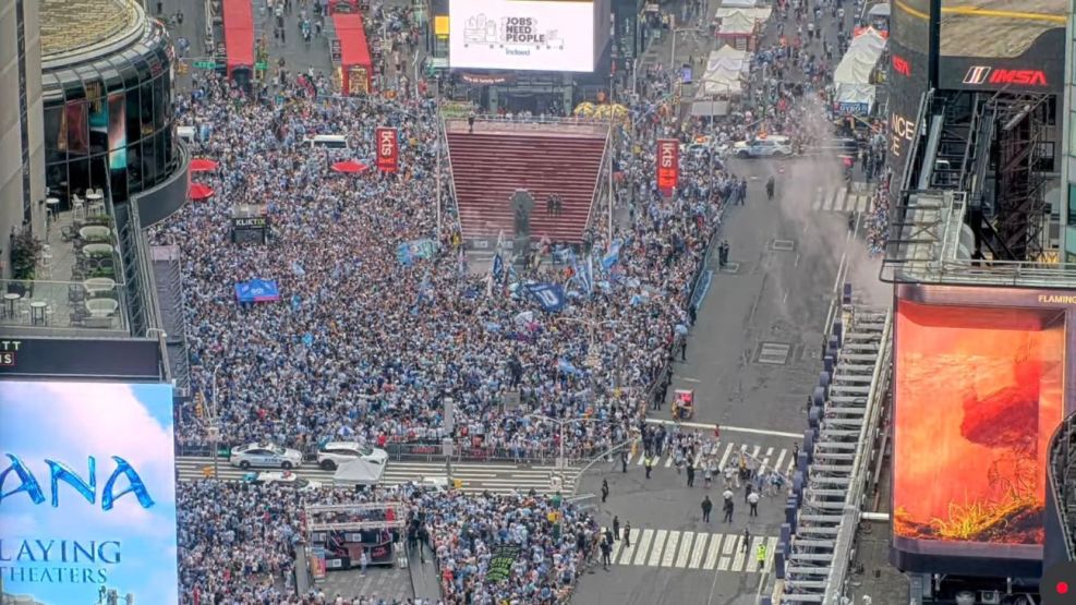 Banderazo Times Square