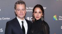 Matt Damon y Luciana Barroso