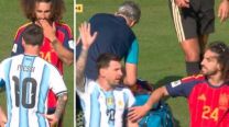Lionel Messi y Marc Cucurella