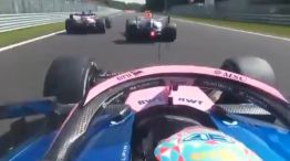 Franco Colapinto en el GP de Bélgica