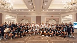 La Selección Argentina en pleno, ante otra Final de un Mundial.