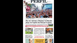 La tapa del Diario PERFIL del domingo 19 de julio de 2026