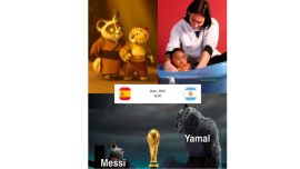Memes, videos y fotos virales revolucionan la previa de la final entre Argentina y España