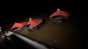 Se hundió un ferry frente a las costas de Guyana