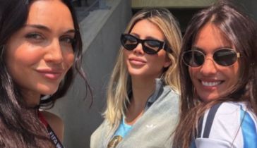 Pampita, Zaira y Wanda Nara
