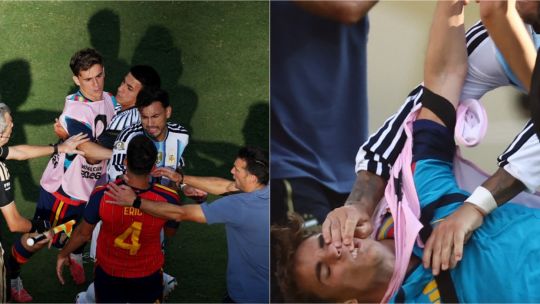 Argentina vs España: la furiosa reacción de Leandro Paredes tras perder la final del Mundial