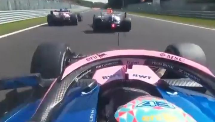 Franco Colapinto en el GP de Bélgica