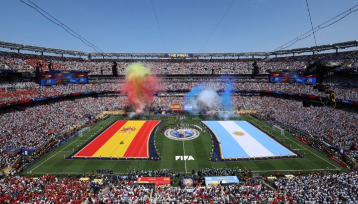 Así inició la ceremonia de clausura para la final de la Copa Mundial de Fútbol de 2026 entre Argentina y España