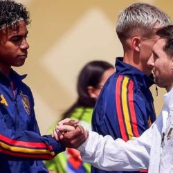 Yamal y Messi | Foto:CEDOC