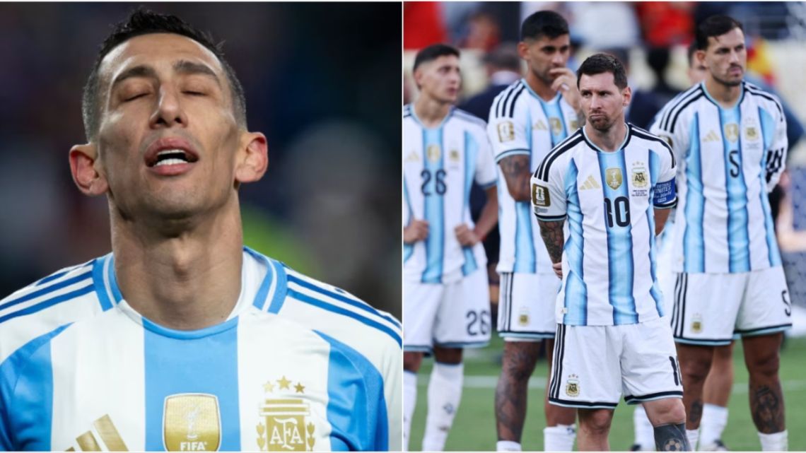 A mensagem emocionante de Ángel Di María após a derrota da Argentina na Copa do Mundo de 2026