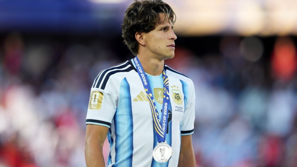 ‘Desculpe por não poder trazer a taça para você’: a agonia de Giuliano Simeone após o vice-campeonato da Argentina na Copa do Mundo de 2026