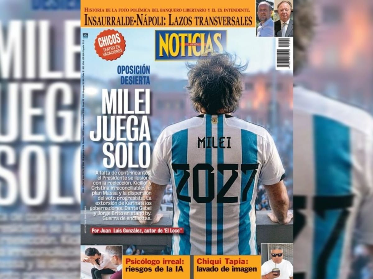 Milei juega solo: oposición desierta