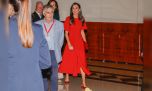Letizia Ortiz recuperó su vestido rojo más simbólico para la final del Mundial