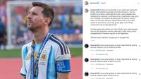 Posteo de Messi