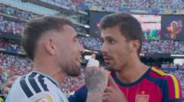 Nicolás Otamendi y Rodri Hernández