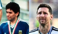 Maradona 1990 y Messi 2026 20072026