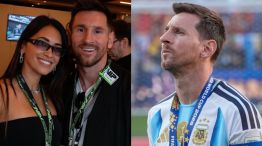 Antonela Roccuzzo y Lionel Messi