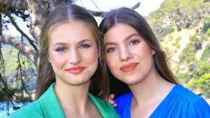 Princesa Leonor junto a la Infanta Sofía
