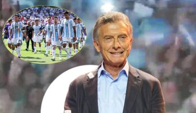 Mauricio Macri y la Selección