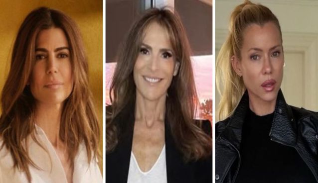 Juliana Awada, Rossella Della Giovampaola y Nicole Neumann