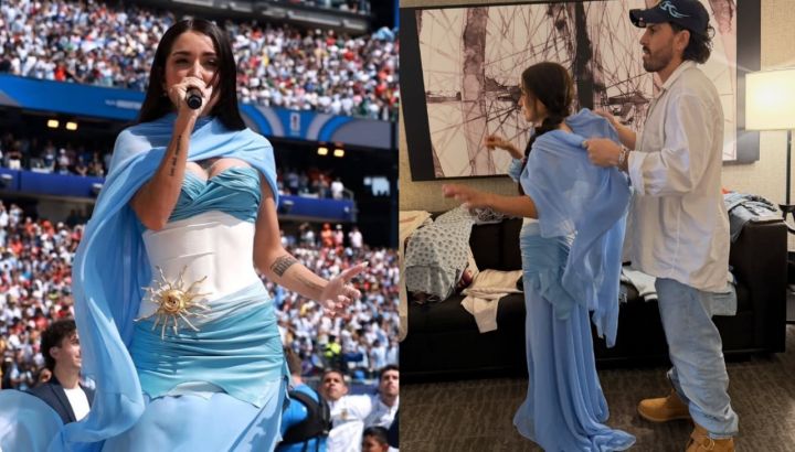 Quién es Abel Cepeda, el diseñador que creó el vestido de María Becerra para el Mundial y que trabaja con las celebridades más importantes