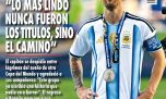 Lionel Messi: “Lo más lindo nunca fueron los títulos sino el camino”