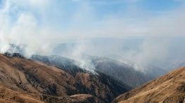 Incendio Punta Laja, en la localidad de Nazareno 21072026